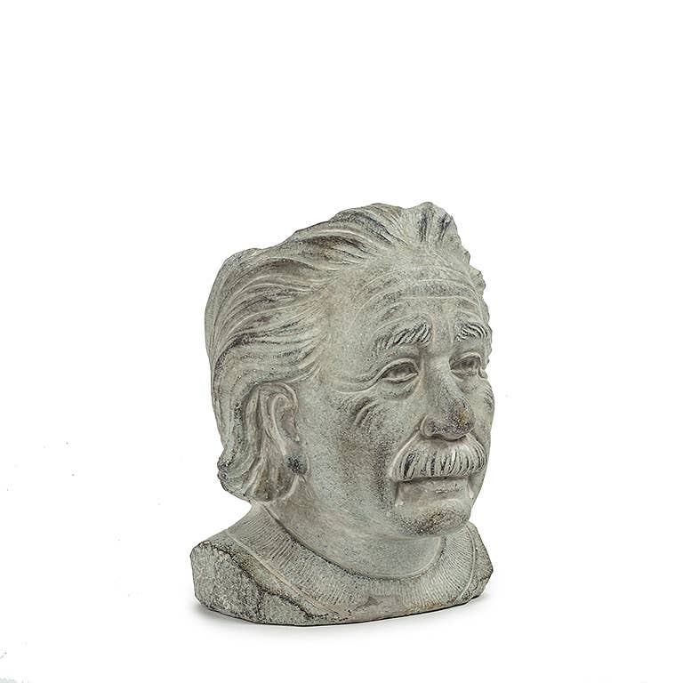 Sm Einstein Head Planter-8"H