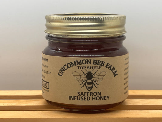 Uncommon Bees - Top Shelf Saffron Infused Honey