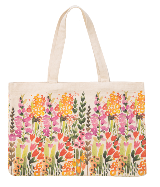 Floral Tote Bag