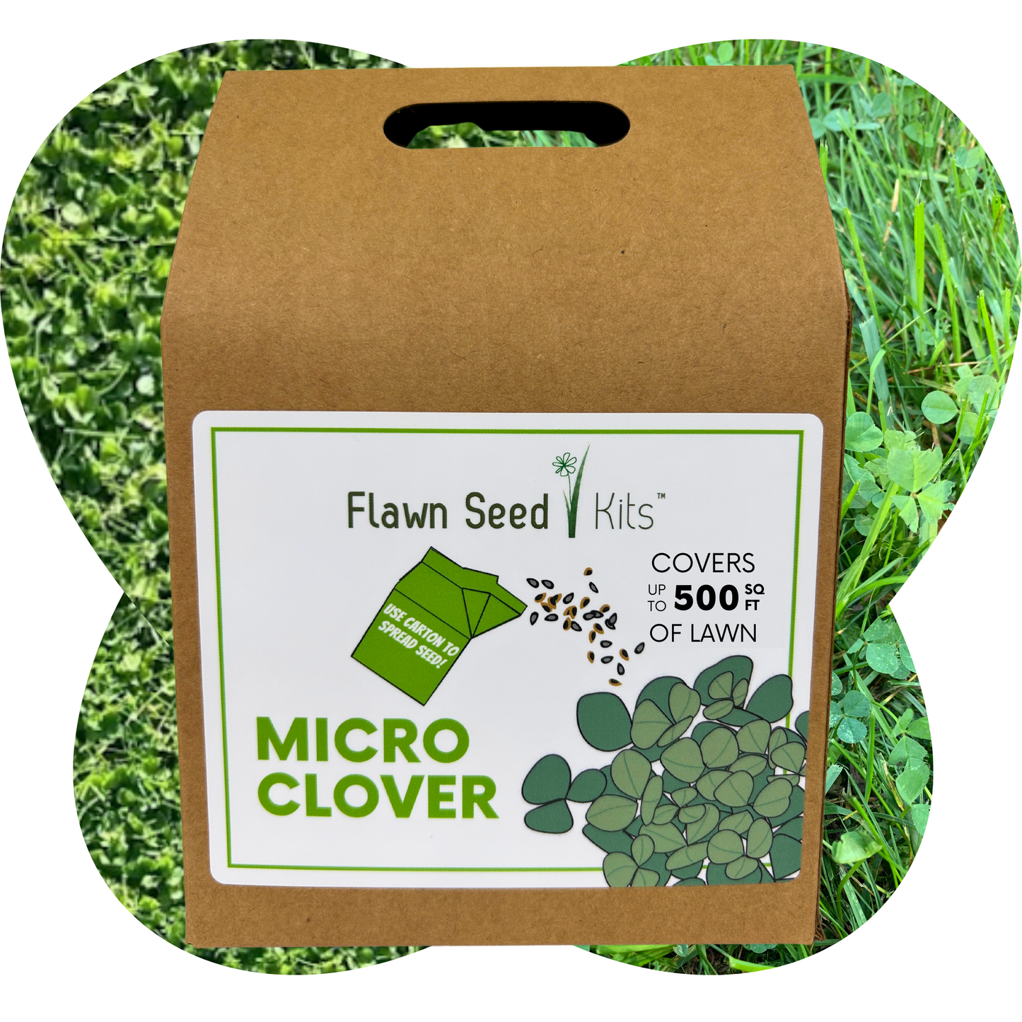 Micro Clover Seed Eco-Spread Carton