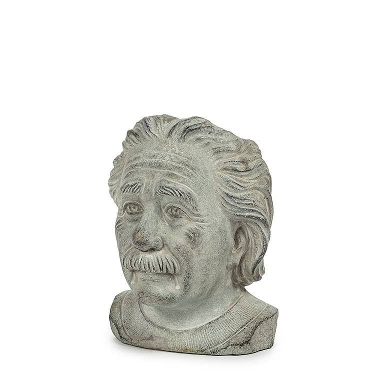 Sm Einstein Head Planter-8"H