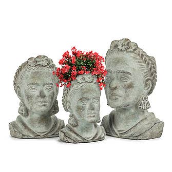 Frida Lady Head Planter