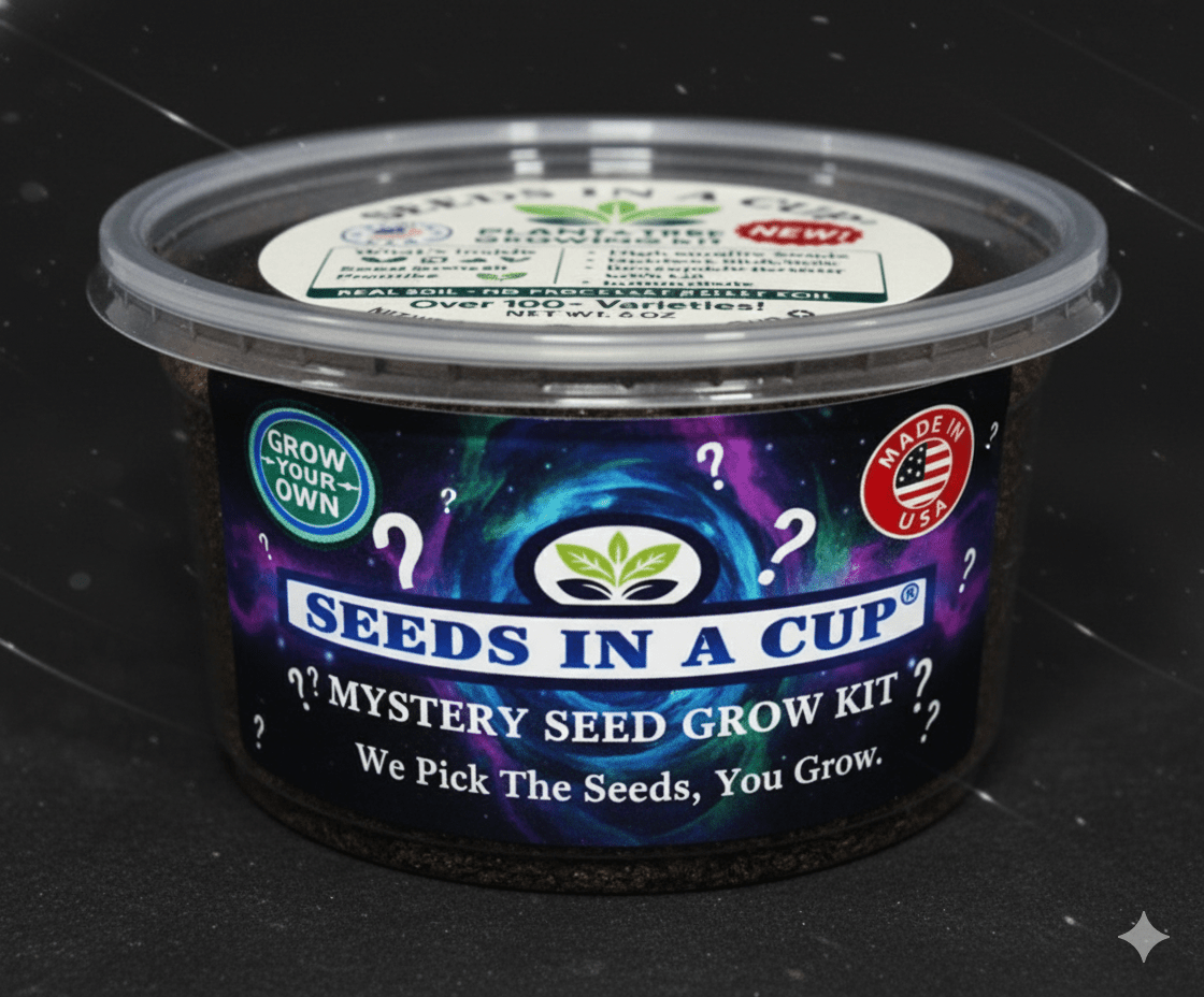 Mystery Plant Grow Kit: Surprise Plant Seeds In A Cup® - We Pick, You Grow!